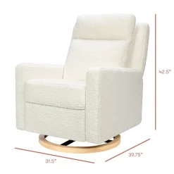 Sigi Pro Power Recliner & Swivel Glider with Power Adjustable Headrest & Lumbar Support