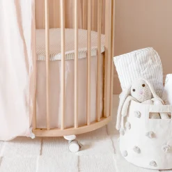 Sleepi V3 Mini Bed Skirt By Pehr