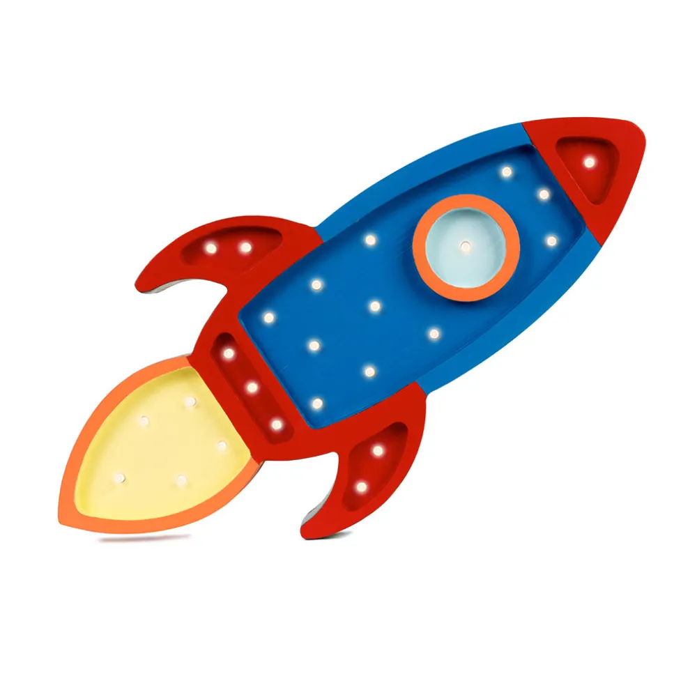 Space Rocket Lamp
