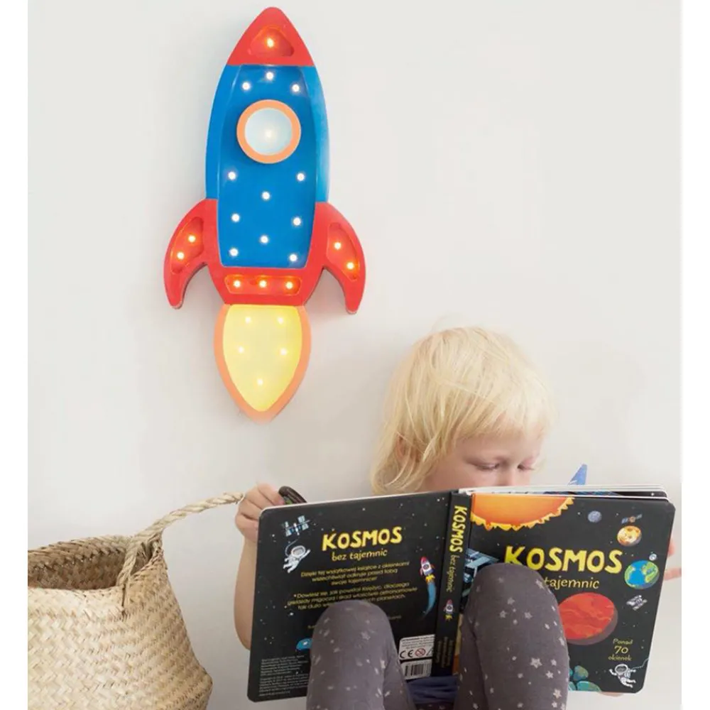 Space Rocket Lamp
