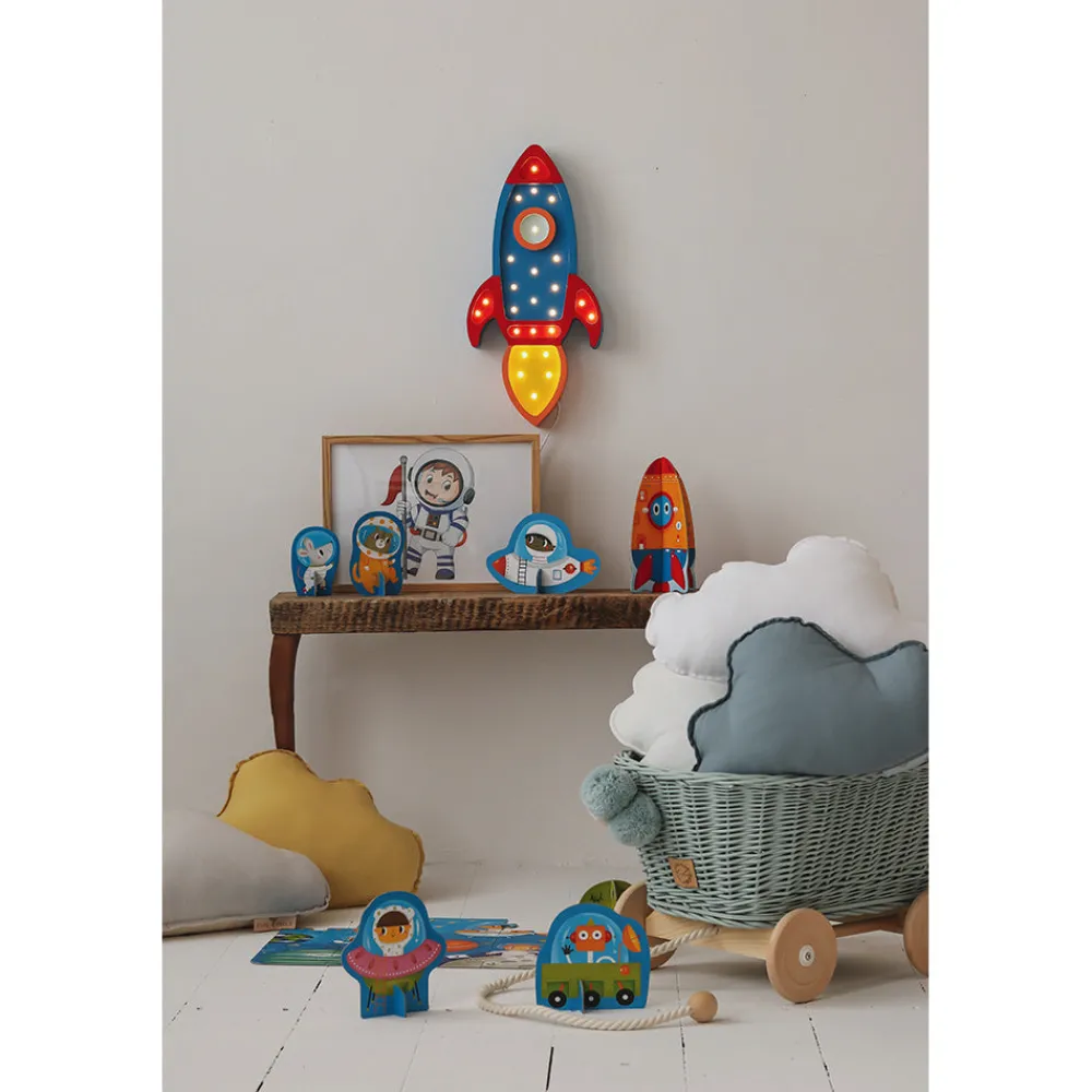Space Rocket Lamp
