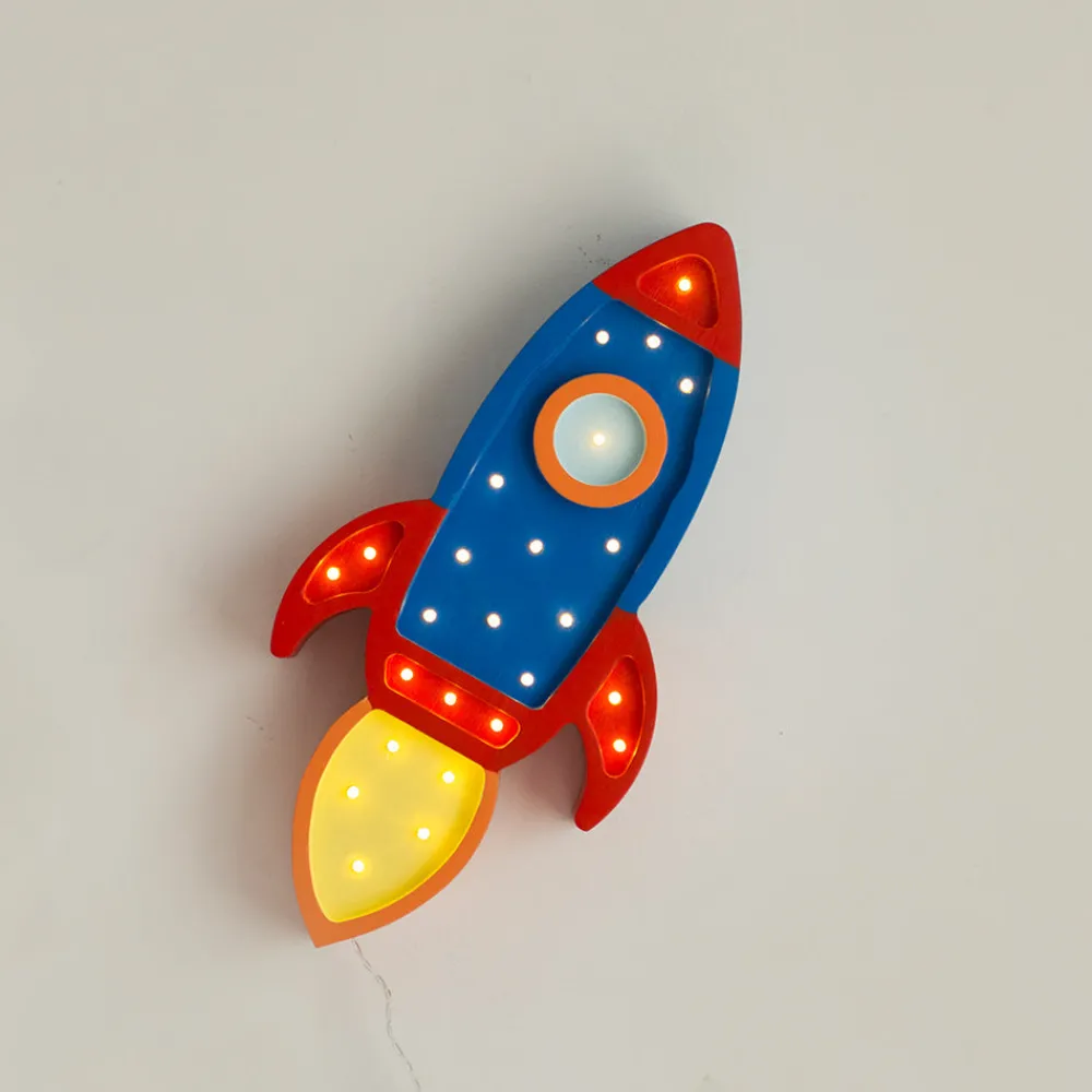 Space Rocket Lamp