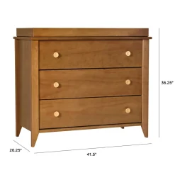 Sprout 3-Drawer Compact Changer Dresser with Removable Changing Tray (42")