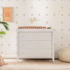 Sprout 3-Drawer Compact Changer Dresser with Removable Changing Tray (42