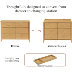 Sprout 6-Drawer Double Dresser