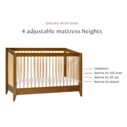 Sprout 4-in-1 Convertible Crib + Toddler Bed Conversion Kit