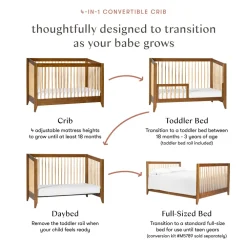 Sprout 4-in-1 Convertible Crib + Toddler Bed Conversion Kit