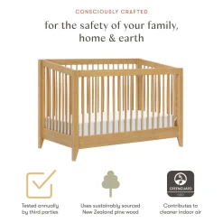 Sprout 4-in-1 Convertible Crib + Toddler Bed Conversion Kit