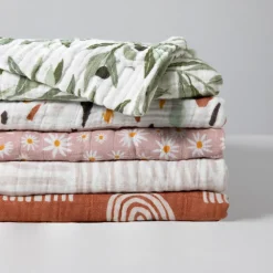 Swaddle In GOTS Certified Organic Muslin Cotton