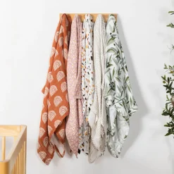 Swaddle In GOTS Certified Organic Muslin Cotton