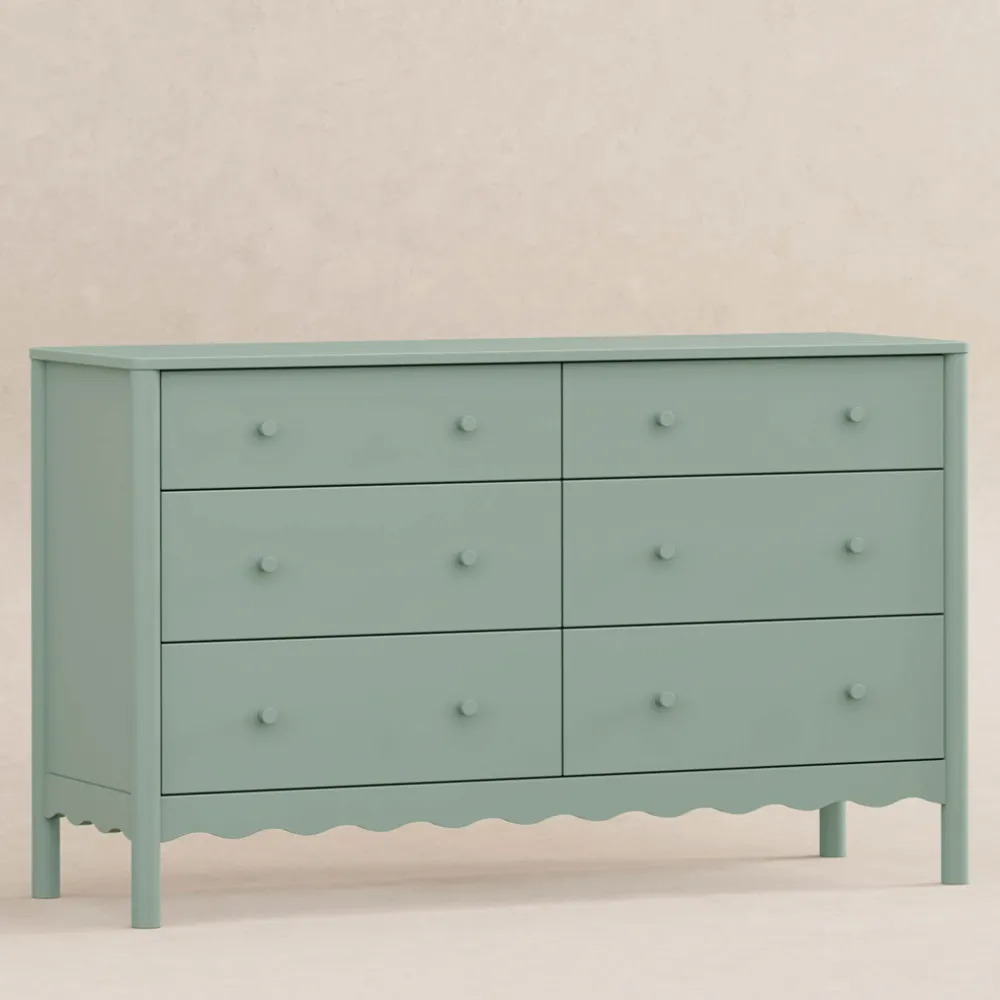 Swell 6-Drawer Assembled Dresser