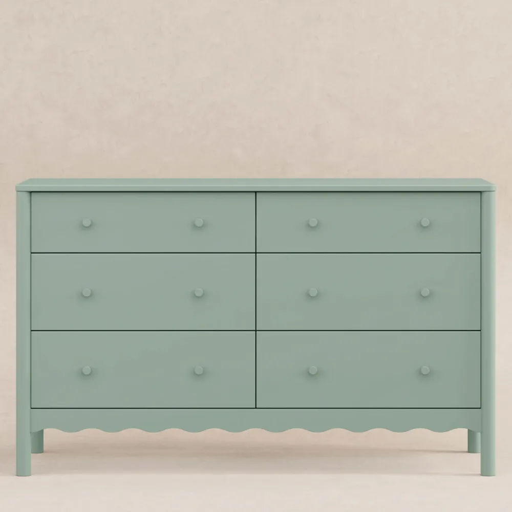 Swell 6-Drawer Assembled Dresser