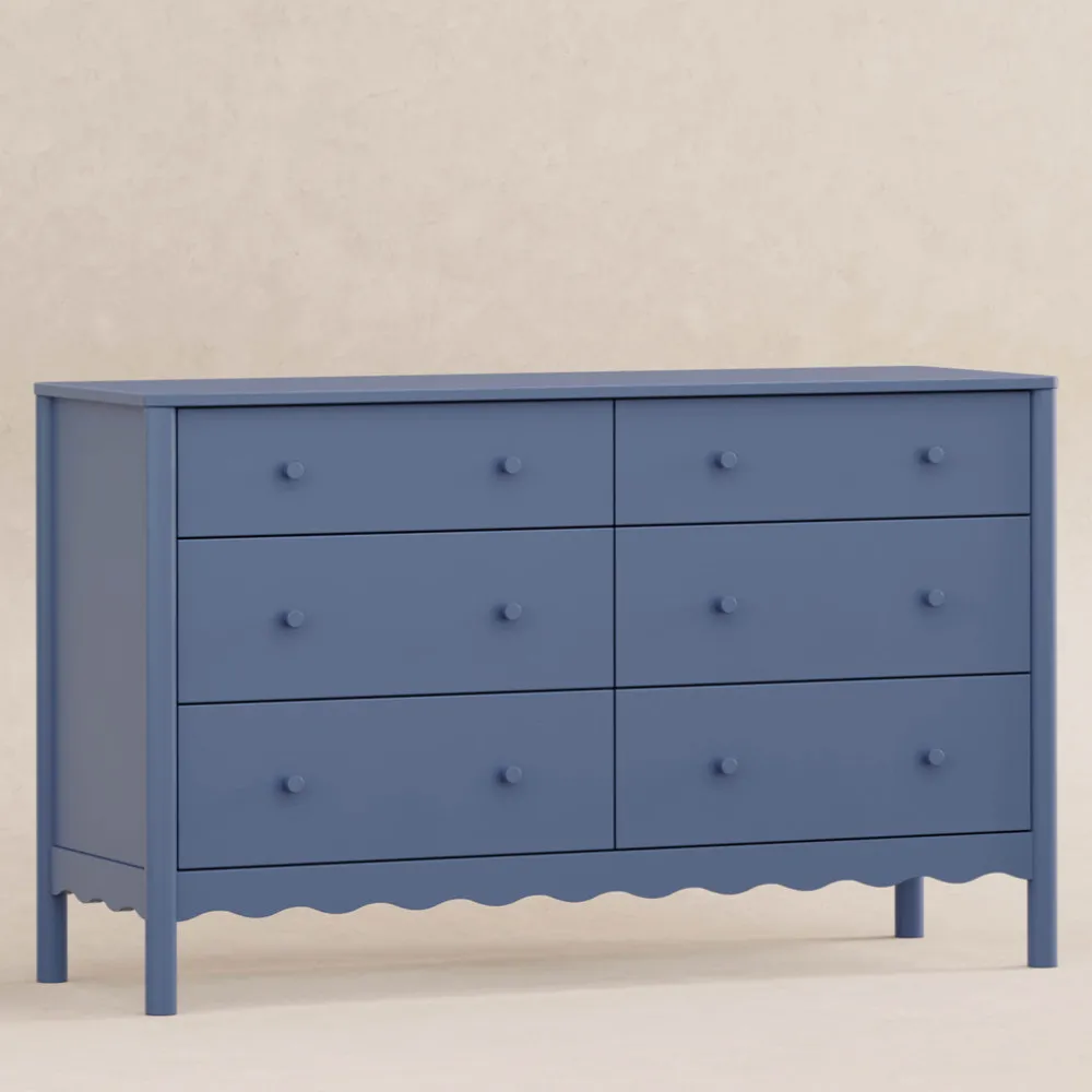 Swell 6-Drawer Assembled Dresser