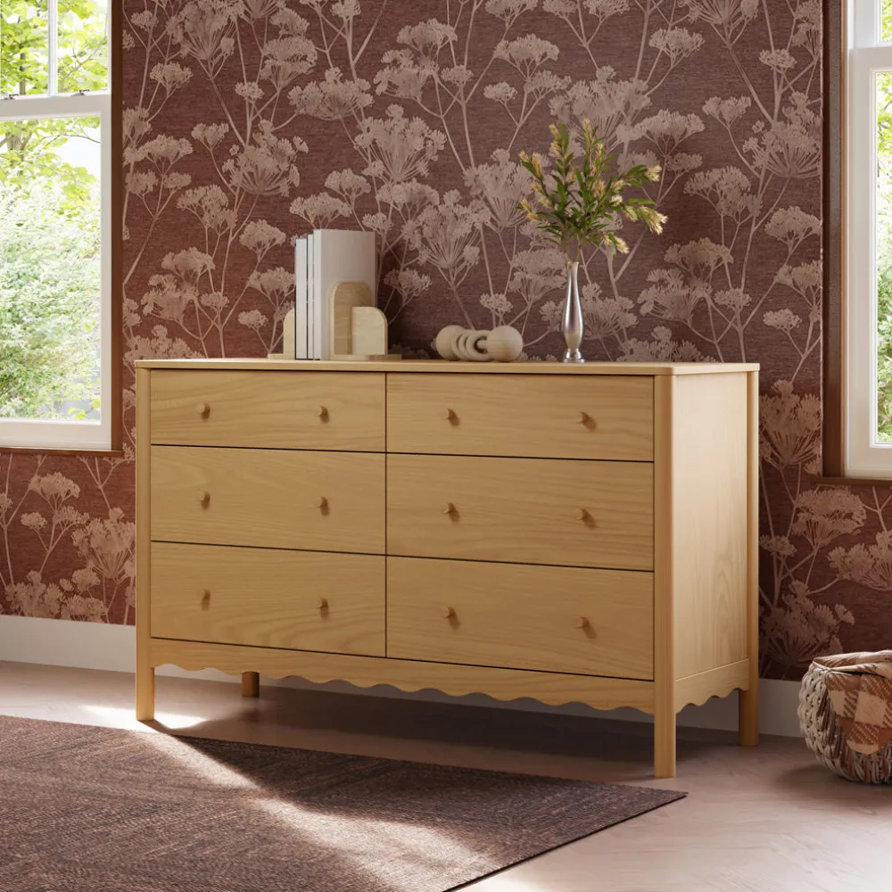 Swell 6-Drawer Assembled Dresser