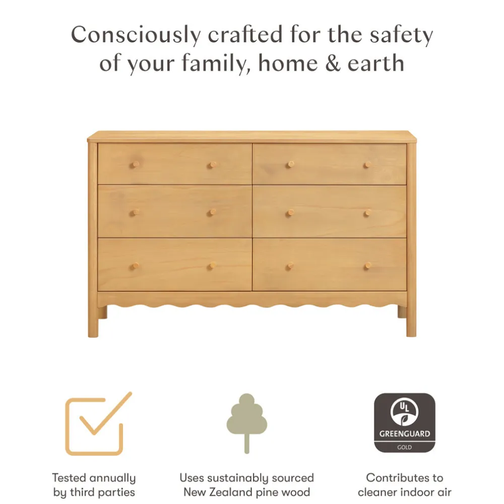 Swell 6-Drawer Assembled Dresser