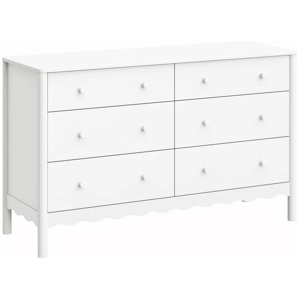 Swell 6-Drawer Assembled Dresser