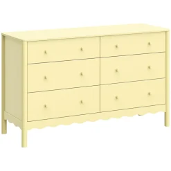Swell 6-Drawer Assembled Dresser