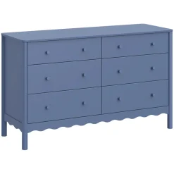 Swell 6-Drawer Assembled Dresser