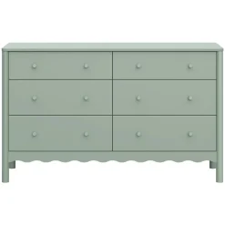 Swell 6-Drawer Assembled Dresser