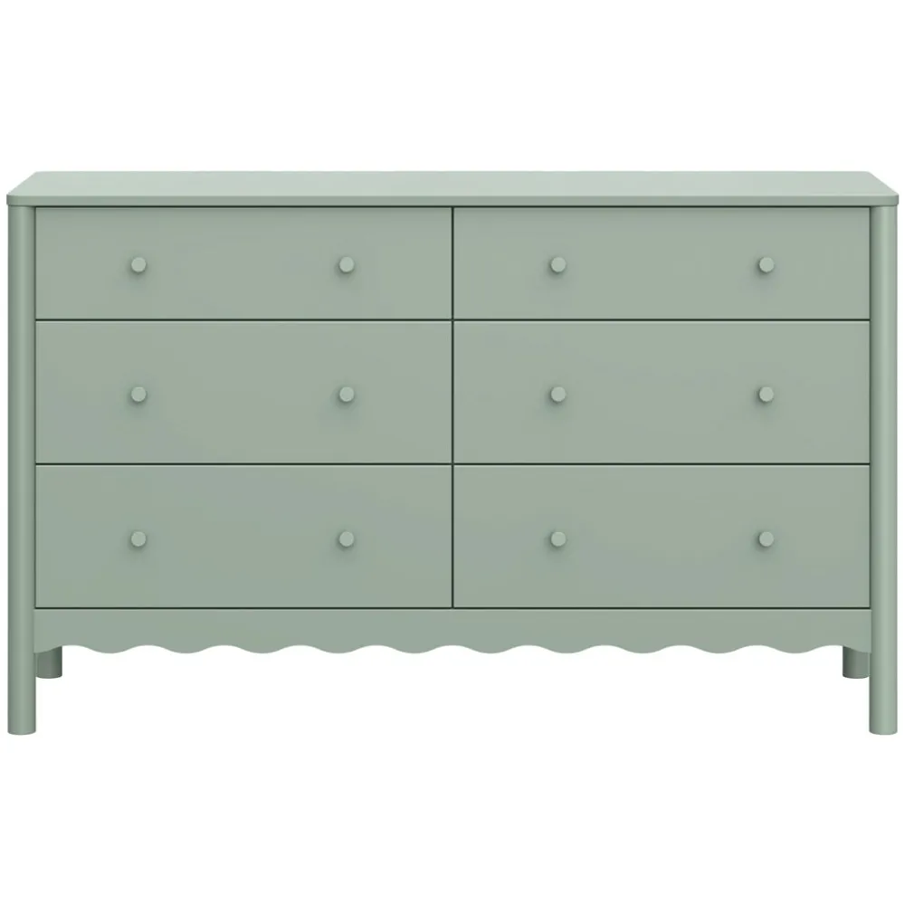 Swell 6-Drawer Assembled Dresser