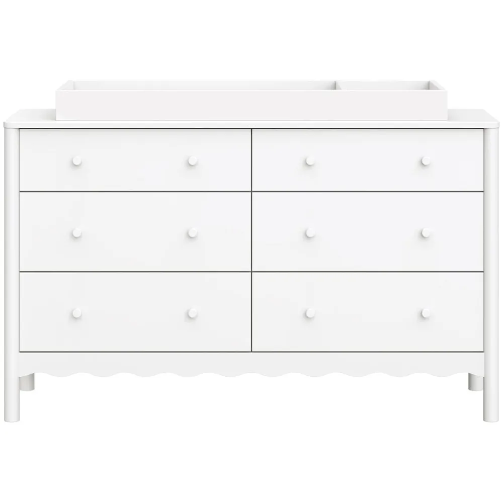 Swell 6-Drawer Assembled Dresser