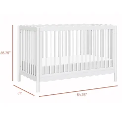 Swell 4-in-1 Convertible Crib with Toddler Bed Conversion Kit