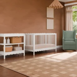 Swell 4-in-1 Convertible Crib with Toddler Bed Conversion Kit