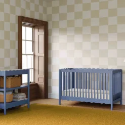 Swell 4-in-1 Convertible Crib with Toddler Bed Conversion Kit