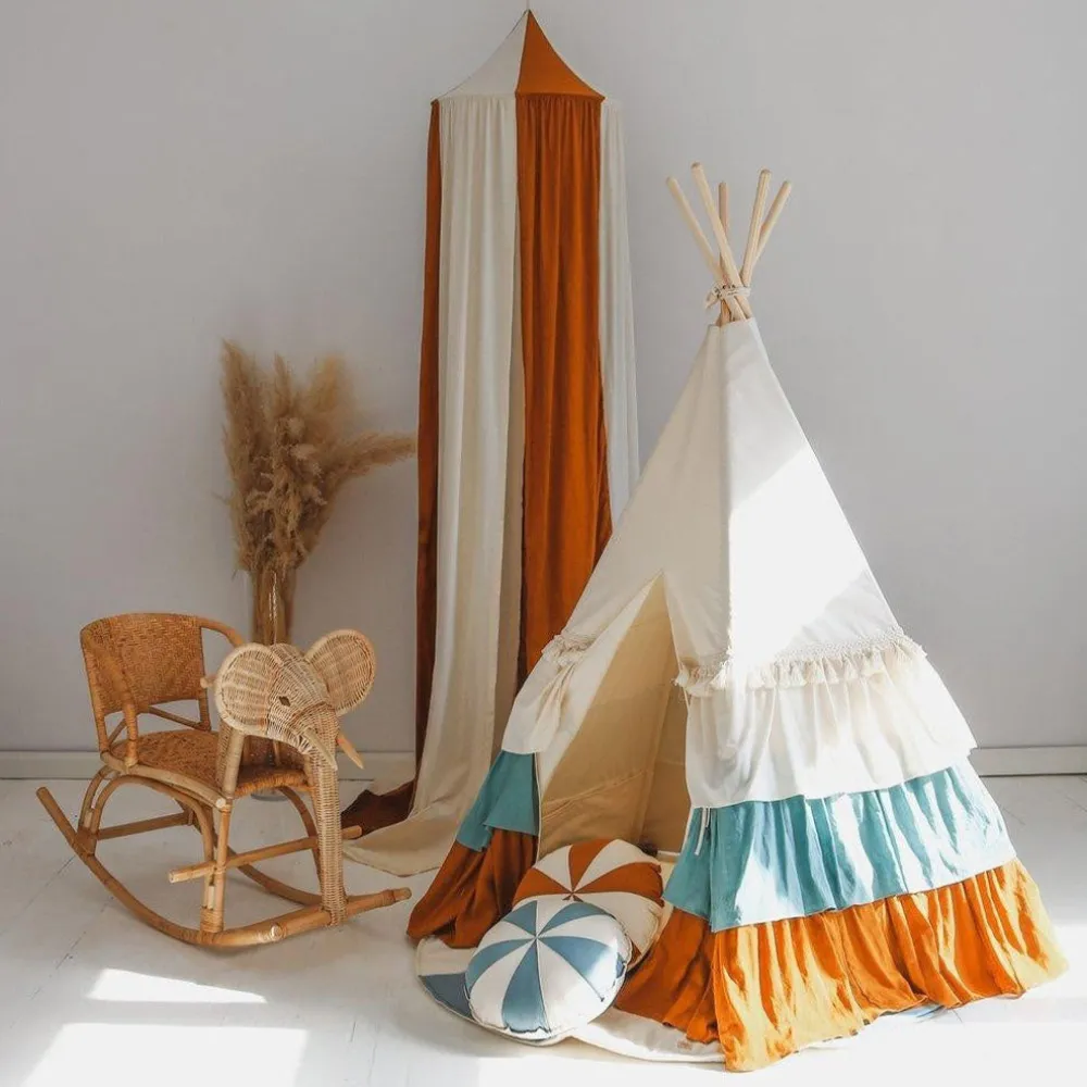 Teepee Tent with Frills
