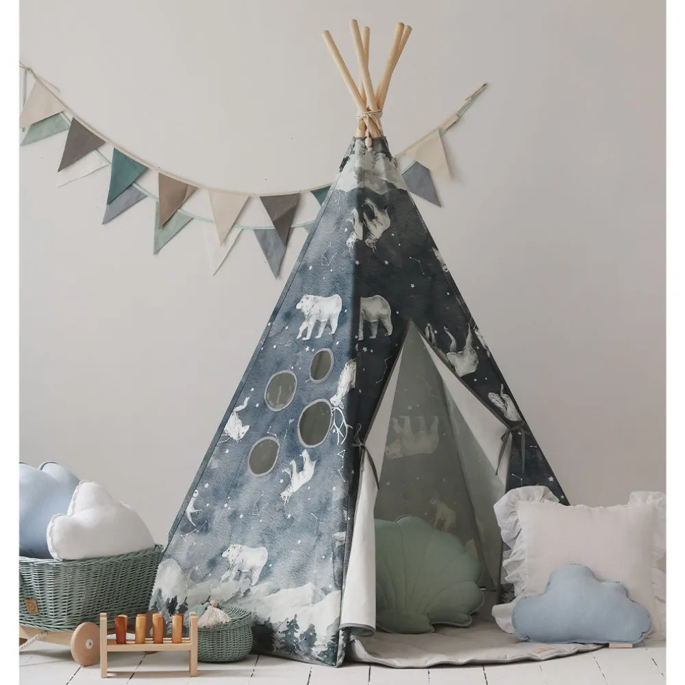 Teepee Tent with Pattern