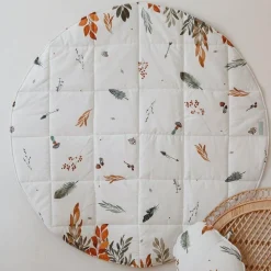 Teepee Tent with Pattern and Mat Set