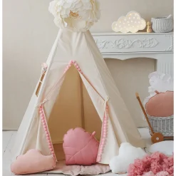 Teepee Tent with Pompoms