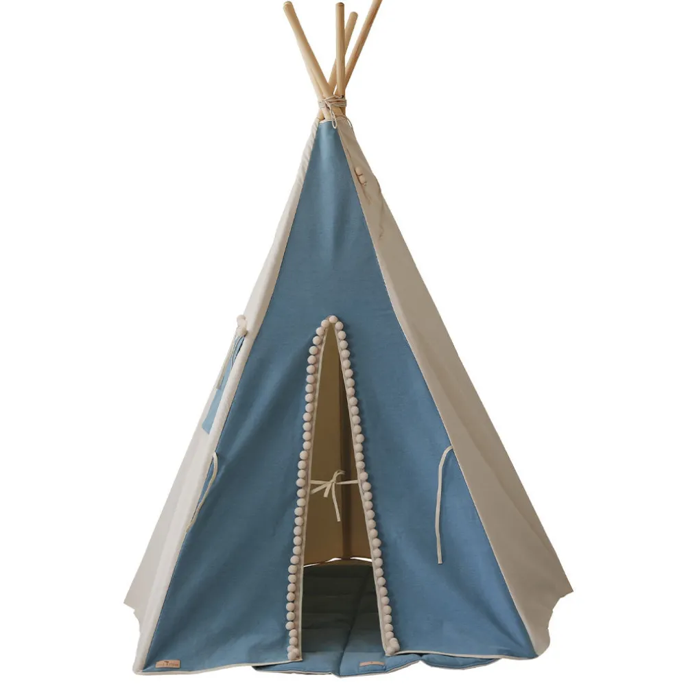 Teepee Tent with Pompoms