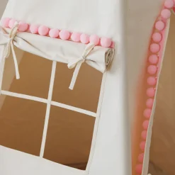 Teepee Tent with Pompoms