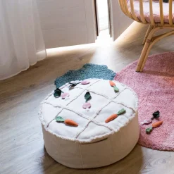 Tic Tac Toe Pouf