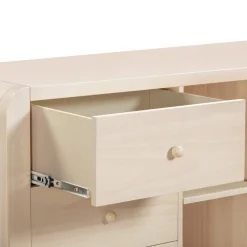 TipToe 6-Drawer Extra Wide Assembled Dresser with Cubbies (62