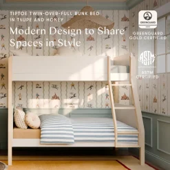 TipToe Twin-Over-Full Bunk Bed