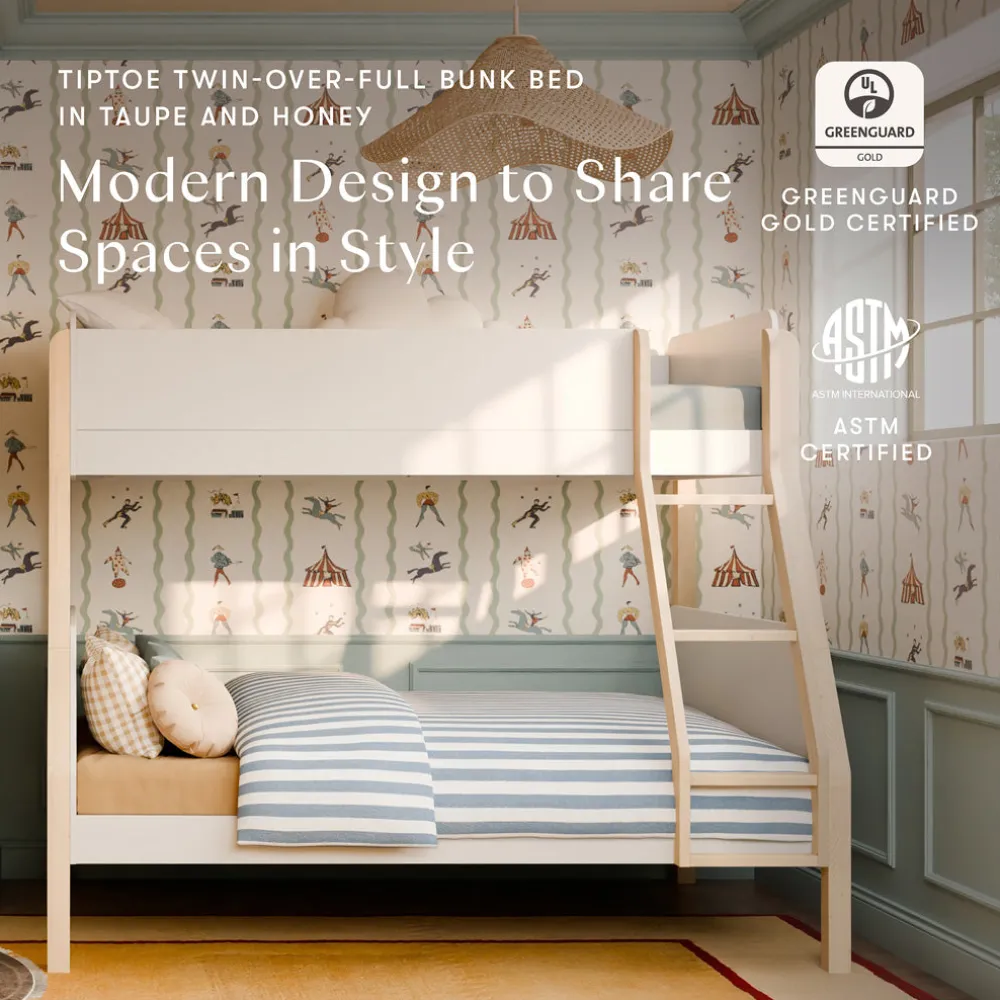 TipToe Twin-Over-Full Bunk Bed