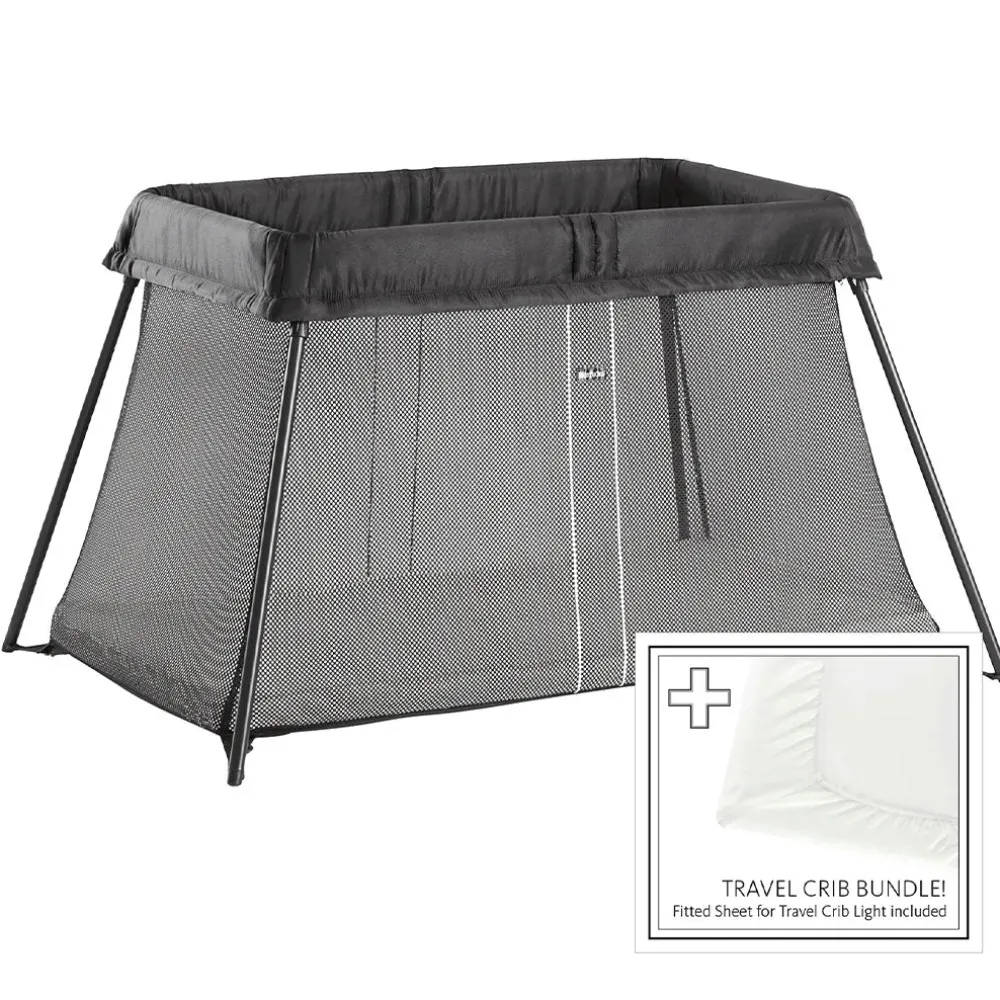 Travel Crib Light + Fitted Sheet Bundle