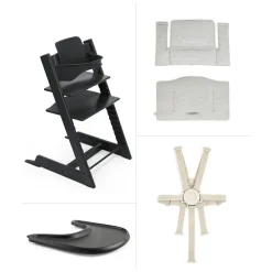 Tripp Trapp High Chair² + Cushion & Tray Bundle