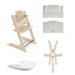 Tripp Trapp High Chair² + Cushion & Tray Bundle