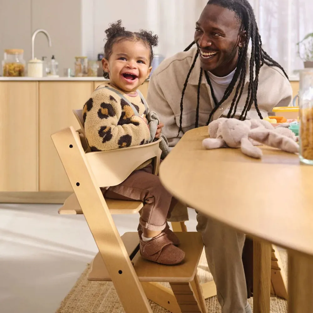 Tripp Trapp High Chair² + Cushion, Tray & Newborn Set Bundle