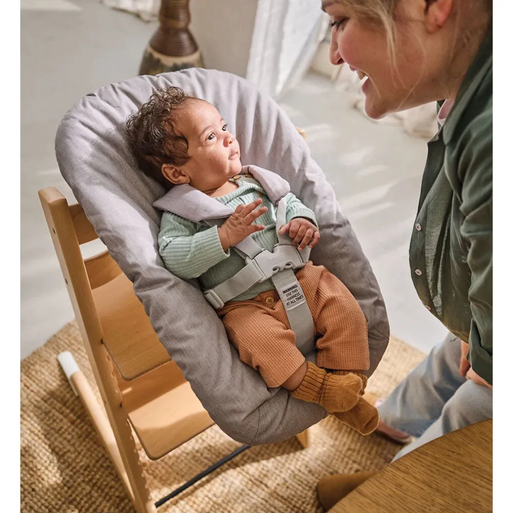 Tripp Trapp High Chair² + Cushion, Tray & Newborn Set Bundle