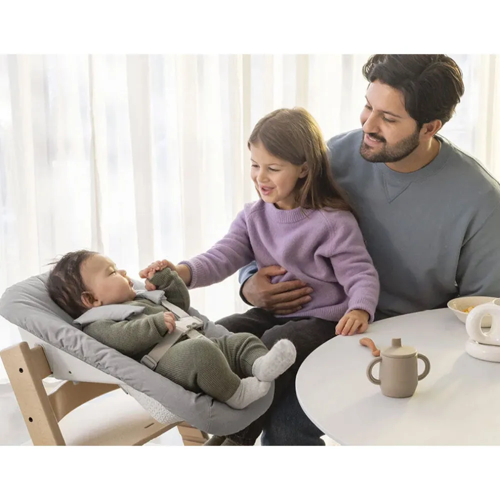 Tripp Trapp High Chair² + Cushion, Tray & Newborn Set Bundle
