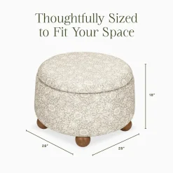 Tuffet Storage Ottoman
