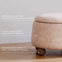 Tuffet Storage Ottoman