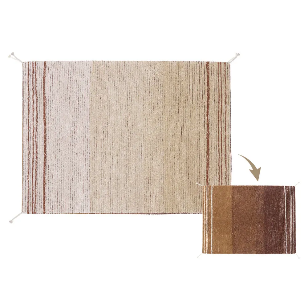 Twin Reversible Washable Rug