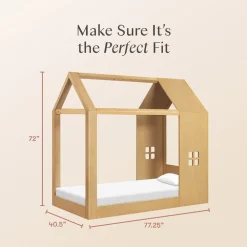 Uchi Montessori-Inspired House Twin Bed