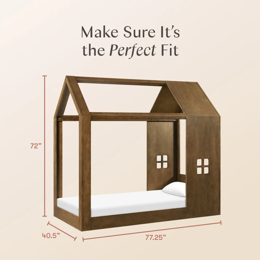 Uchi Montessori-Inspired House Twin Bed