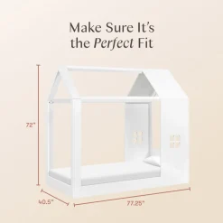 Uchi Montessori-Inspired House Twin Bed